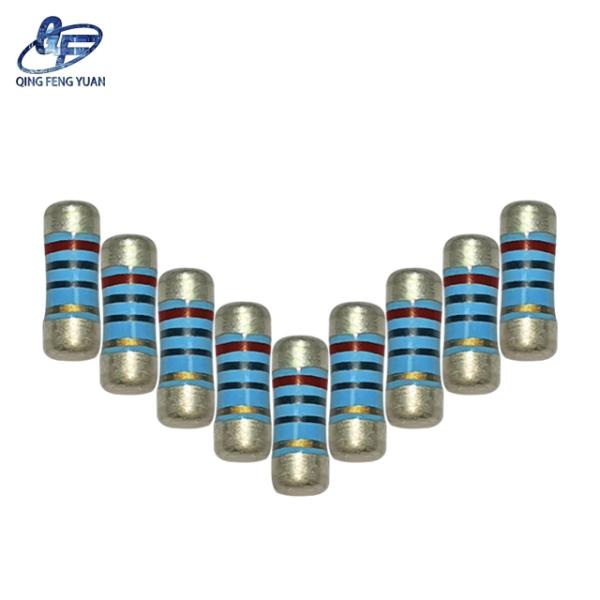 Fabricantes de resistores de película de metal cilíndrica SMD 0207 0309 0410 0411 0,1 ohm a 100MR