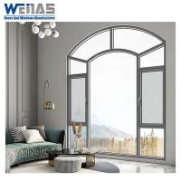 Thermal Insulation Heat Preservation Aluminium Casement Windows 2mm Profile