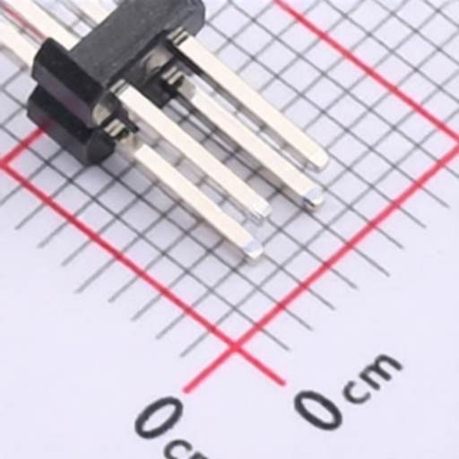 2xN Pin Connector Megastar ZX-PZ2.54-2-2PZZ 2.54mm Pitch 180 Degree Orientation for PCB Connections