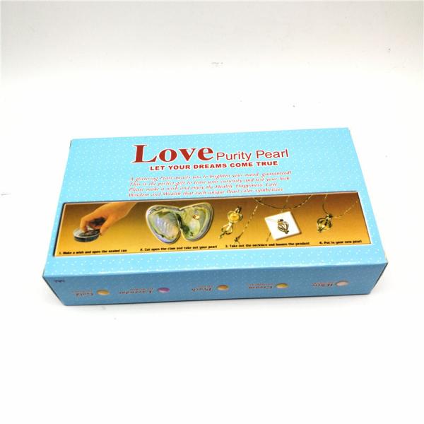 Nice Gift Love Pearl and Wish Pearl Gift Set With Neckalce and Pineapple Cage Pendant