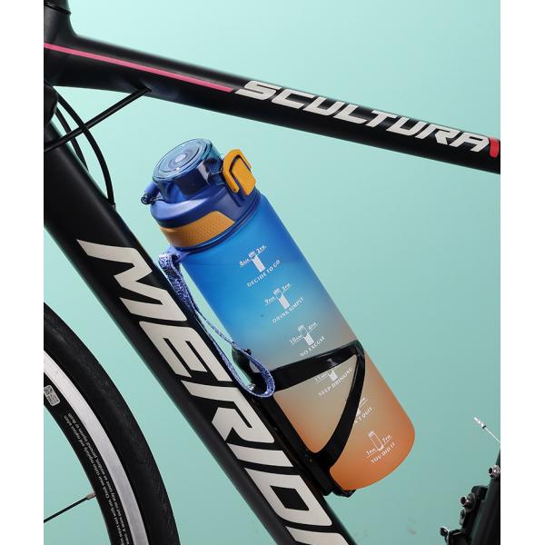 Botellas de agua deportivas personalizadas de gran capacidad de verano personalizadas botellas de agua de plástico botella de agua de plástico 1000 ml 32 oz actividades deportivas al aire libre viajes en bicicleta