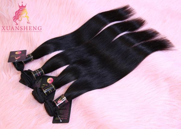 Straight Long Double Drawn Virgin Malaysian Human Hair