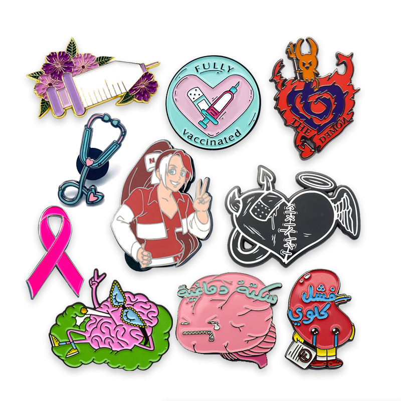 Custom Lapel Pin with 1.5mm Thickness and 35mm Size Made in 5-7 Working Days