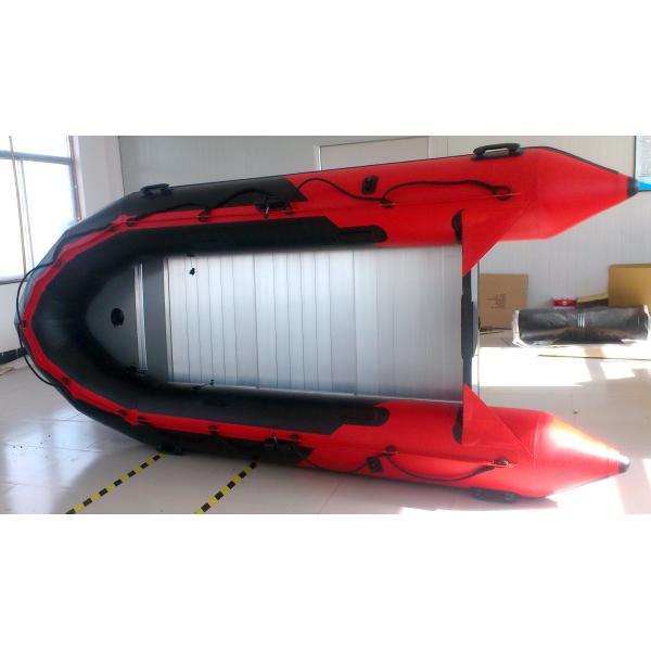 Aluminum Floor Inflatable Dinghy Boat Light Weight For Yachts Or Sailboats