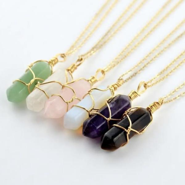 Женское кристаллическое ожерелье ODM