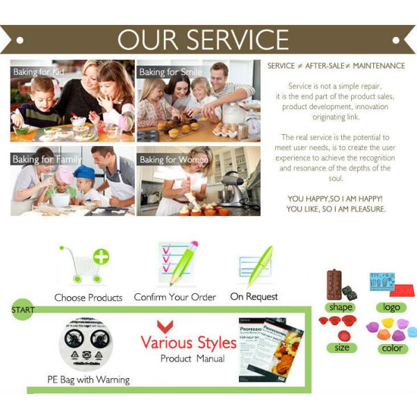 Odorless Silicone Kitchenware Products Chocolate Santa Molds For Homemade Cake