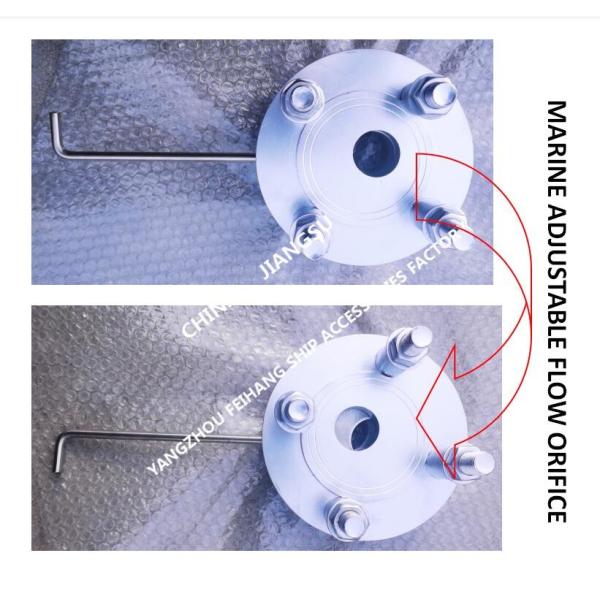 Регулируемая плита отверстия - морской регулируемый ряд 0-10mm плиты отверстия FH-40A регулируемый