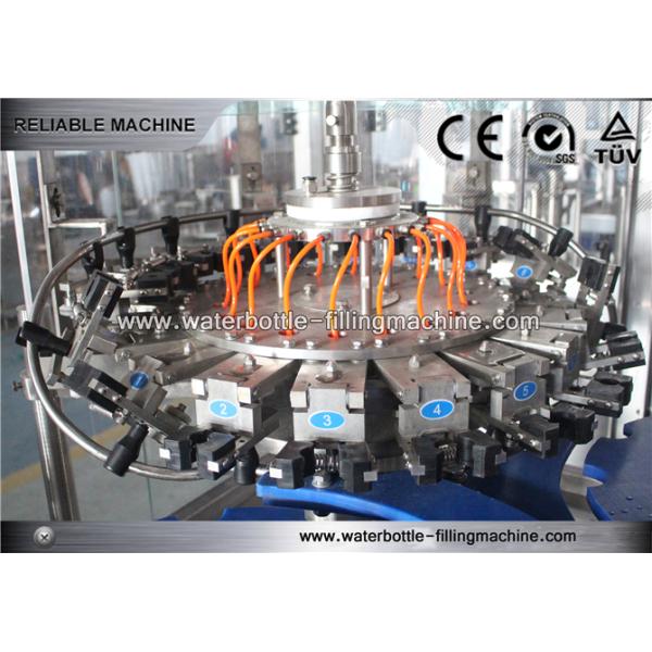 Vertical Glass Bottle Filling Machine Carbonated Drink Bottle Rinsing Machine