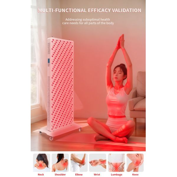 Full Body Red Therapy Light 3000W 600 Leds Red Light Therapy Panels