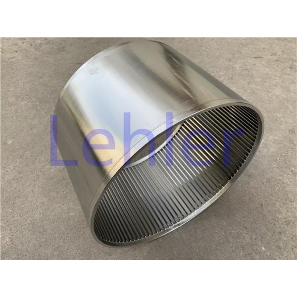 Lehler Profile Wire Screen , WWS-325 Wedge Wire Flange Rings Connection