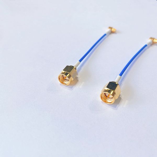 Right Angel RF Cable Assembly SMA Custom RF Cable Assemblies With 086/RG141 Coaxial Cable