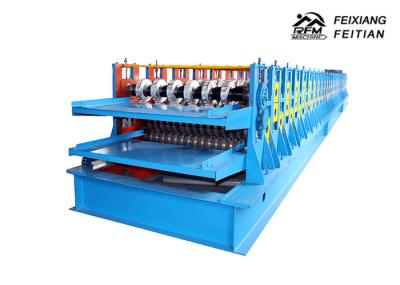 Reliable Steel Deck Forming Machine / Galvanized Tile Sheet Forming Machine