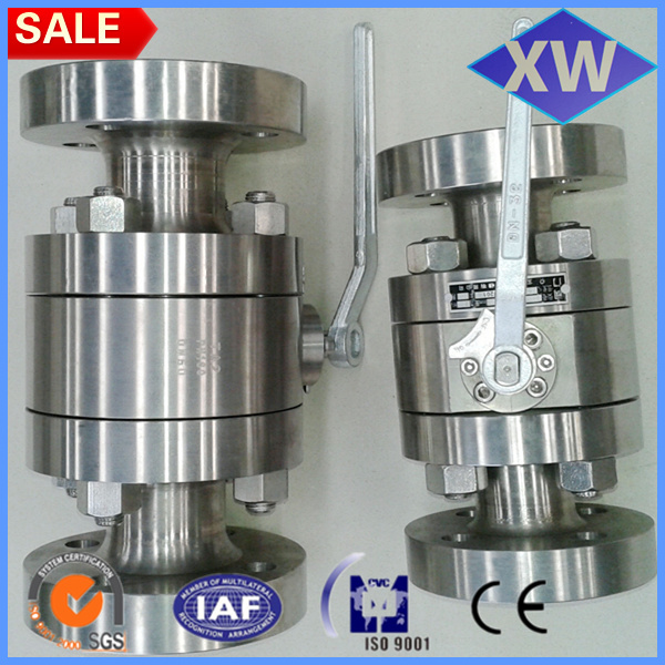 Titanium valve ball mini handles
