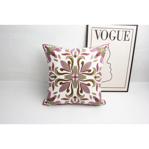 18*18inch Customized Pattern Decor Pillows Classic Design Full Cover Towel  Embossed Embroidery Pillows for Living Room