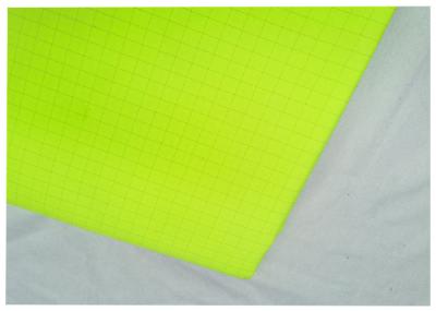 Prova resistente da água do óleo do rasgo amarelo fluorescente multifuncional da tela