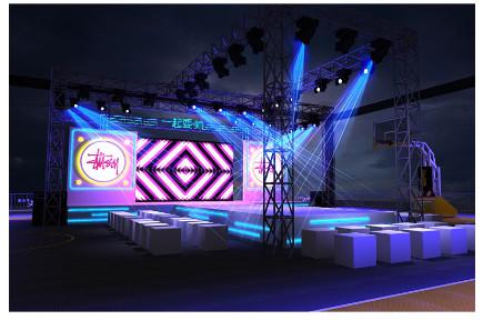 Indoor Outdoor Rental LED Display / SMD Full Color P3 91 Led Display