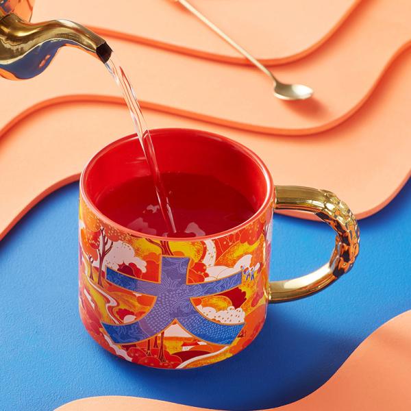 Ready To Ship In Stock Sustainable Ceramic Stacking Mug for Cozy Fall Holidays