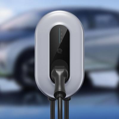 European Standard Single Gun AC 220V Type 2 EV Charger Overload Protection