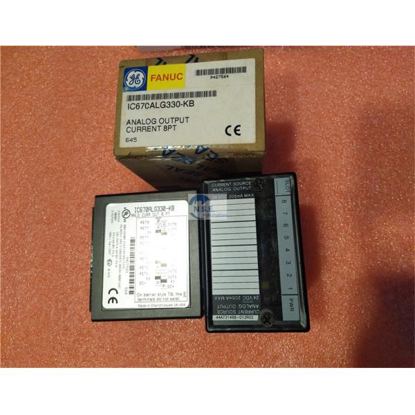 Дженерал Электрик ИК670АЛГ330 модуль аналогового выхода Настоящ-источника 8 пунк