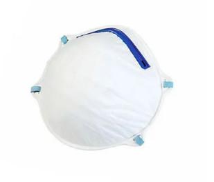 Light Weight PET Cone Dust Mask Easy Using With Soft Metal Nosepiece