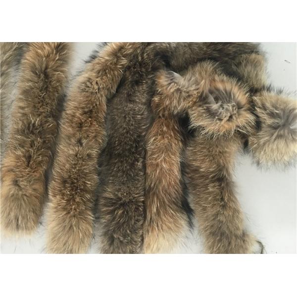 Отделяемый естественный клобук воротника меха енота длиной на пальто 80км куртки людей