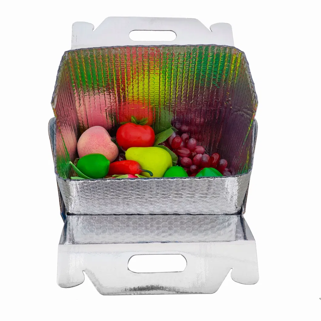 3D Box Liner Insulation Cooler Bag Cold Chain Insulated Aluminum Foil Bag Heat Cold Insulation Bag