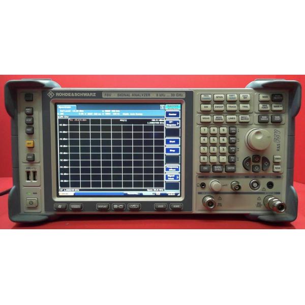 Used Pre-Owned Rohde & Schwarz FSV30 Signal Spectrum Analyzer with 30 GHz Frequency and 160 MHz Analysis Bandwidth