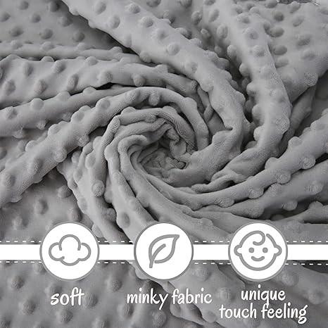 Soft Lovey Elephant Security Blanket Lightweight For Unisex Baby Gifts