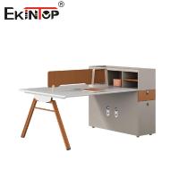 Moderno Design de Estilo Estação de Trabalho de Empregado Com Armários de Armazenamento Preço da Fábrica