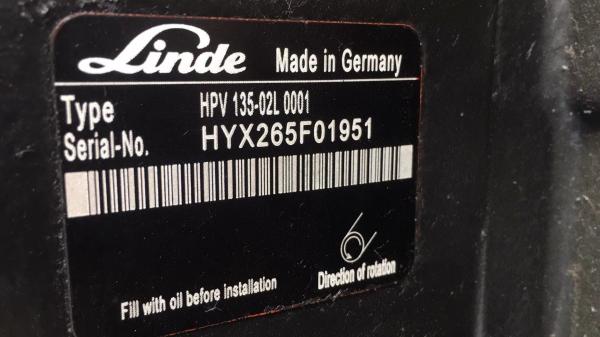 Linde HPV135-02L 0001+HPV135 Hydraulic Piston Pump/Main Pump