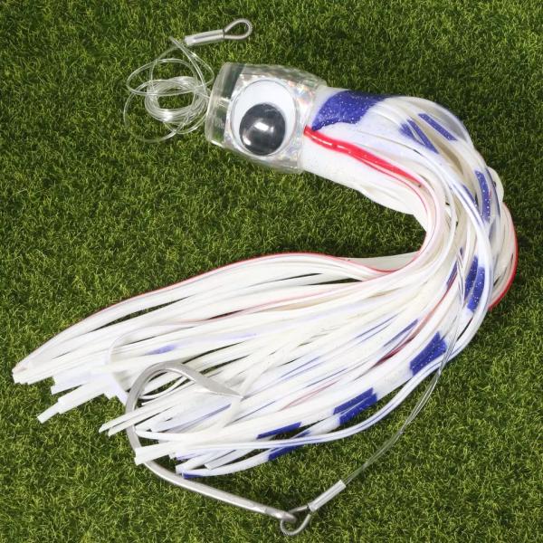 Saltwater Fishing Big Game Trolling Lure UV Enhanced Octopus Skirts Lures