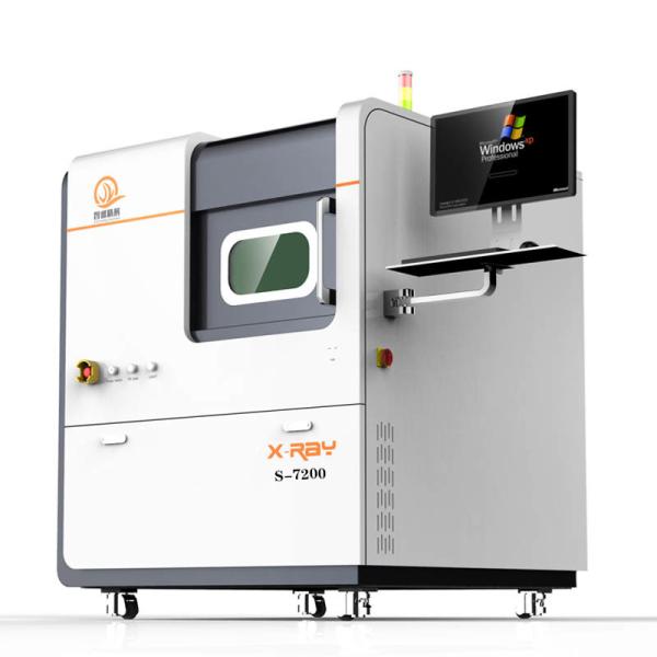 130kV 3um Industrial X Ray Machine FPD Intensifier Aluminum PCBA Soldering Electronics X Ray System