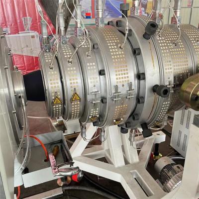 Sistema de controlo PLC Máquina de tubos de plástico - Tipo de molde de extrusão Tecnologia avançada