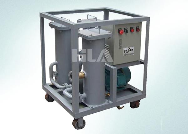 Unidade portátil da filtragem do óleo hidráulico do aço carbono com o painel de controle bonde