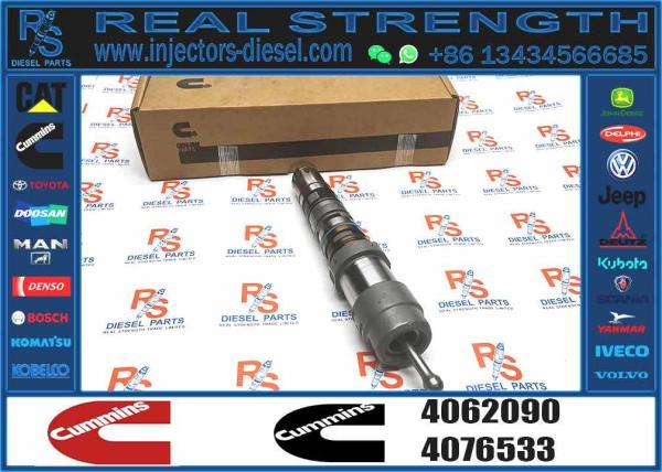 Nuevas piezas de inyector de combustible para maquinaria de construcción para diésel QSK23 compatibles con CUMMINS Diesel 4062090 4077076 3766446