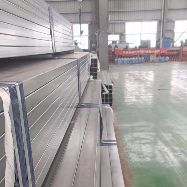 Tubo de aluminio de sección cuadrada hueca de primera calidad ISO9001 para la industria aeroespacial y marina