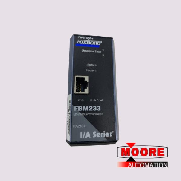 FBM233 P0926GX FOXBORO Модуль связи Ethernet