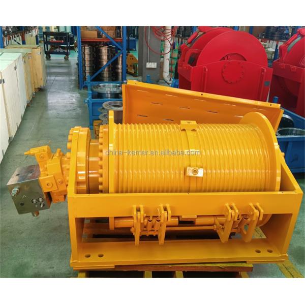 Rope Type Steel Wire Rope 5 Ton Hydraulic Electric Winch for Shipyard Construction