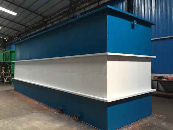 Instalação de tratamento de esgoto doméstico 380V/50HZ para purificação / reciclagem automática