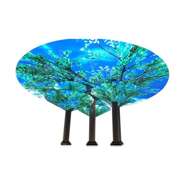 Flexible Soft Life Tree Creative LED Display Screen P4  High Resolution