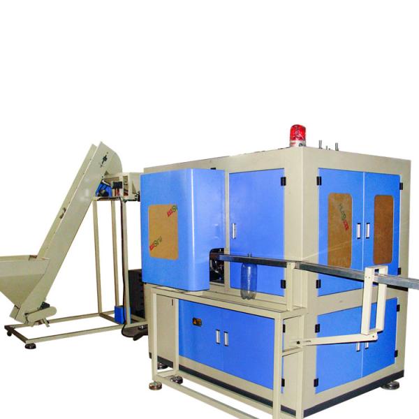 Máquina de moldagem de garrafas de água de plástico semiautomática de PET