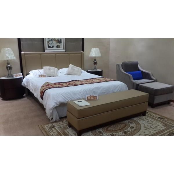 Shangri - La Hotel Style Bedroom Furniture / Contemporary Hotel Furniture