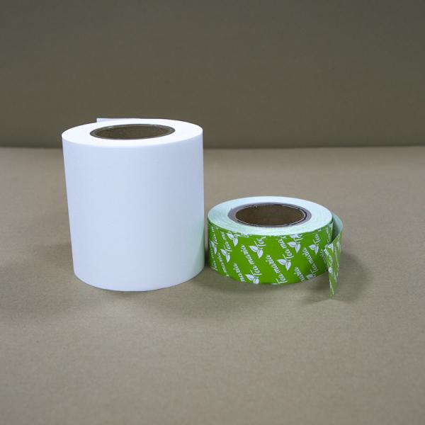 Self-Adhesive Paper Film Roll For Product Sealing Custom Width Easy Application