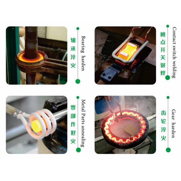 Оборудование топления индукции магнитного поля 15KW 30-100KHZ высокочастотное для термической обработки металла