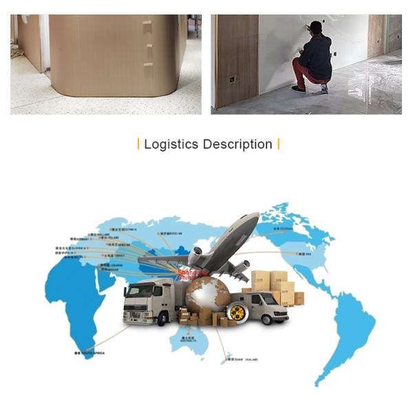 Доказательство прессформы панелей стены облицовки древесины угля водоустойчивой ткани бамбуковое