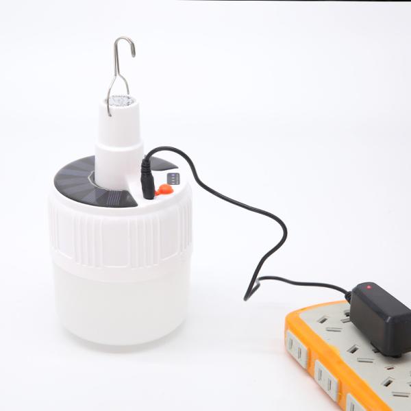 Hook Design Portable Solar/Battery Powered LED Light Emergency Rechargeable Efficient Energy Saving for Home Garden Tent Camping