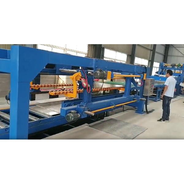 8*1250mm Strip Cut To Length Line Hydraulic Flying Shear Sheet Metal Cut To Length Machine