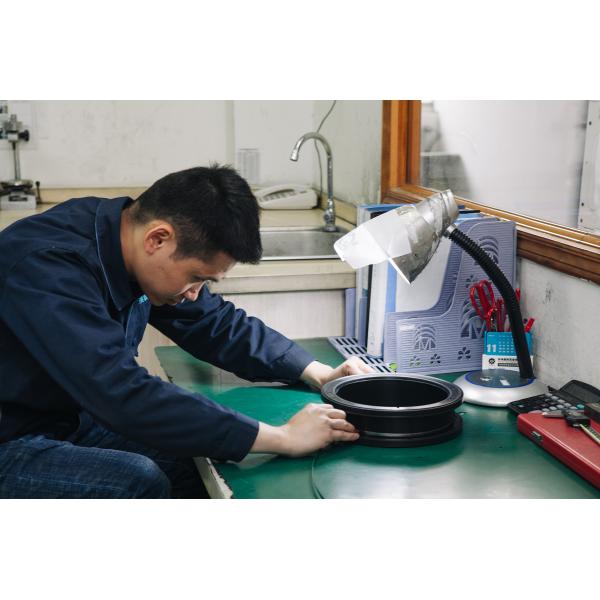 Rubber NBR Valve Seat For Soft Seated / Long Body Butterfly Valve Durable