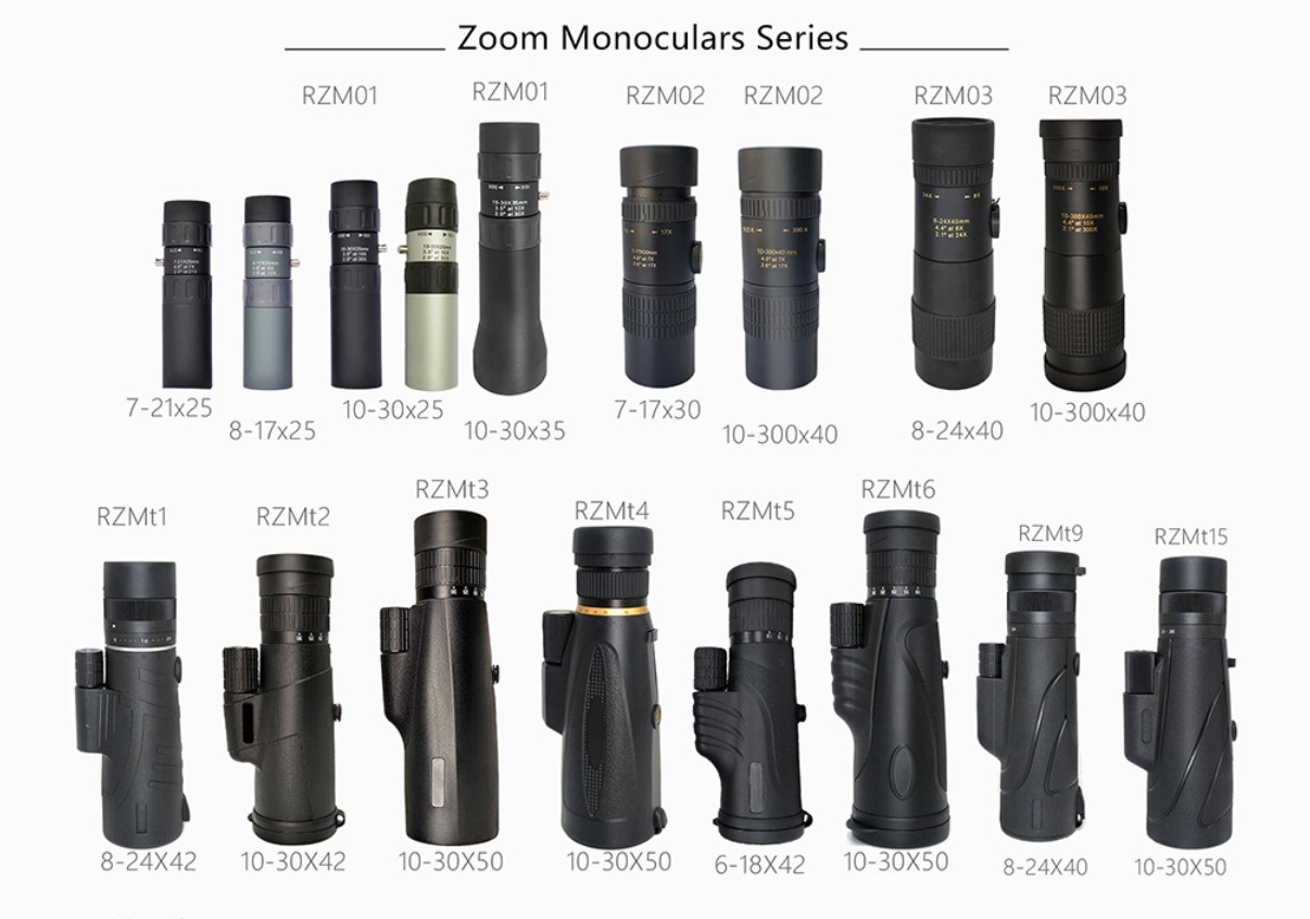 Подарки людей призмы телескопа BAK4 сигнала наивысшей мощности 10-30X50 Monocular для наблюдать птицы