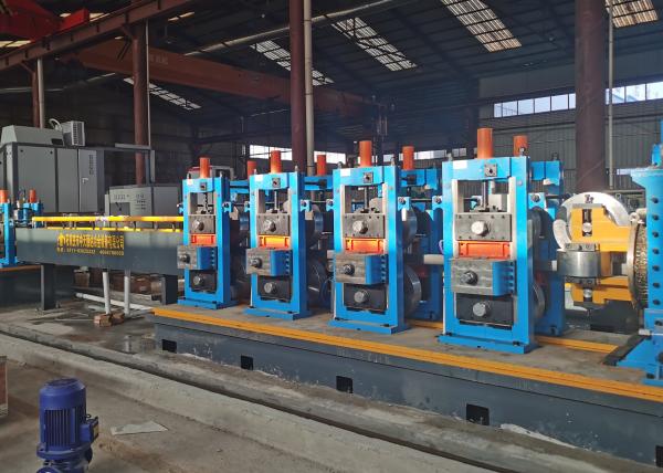 Ligne de fabrication de tubes soudés haute fréquence CNC SS 60 Modèle